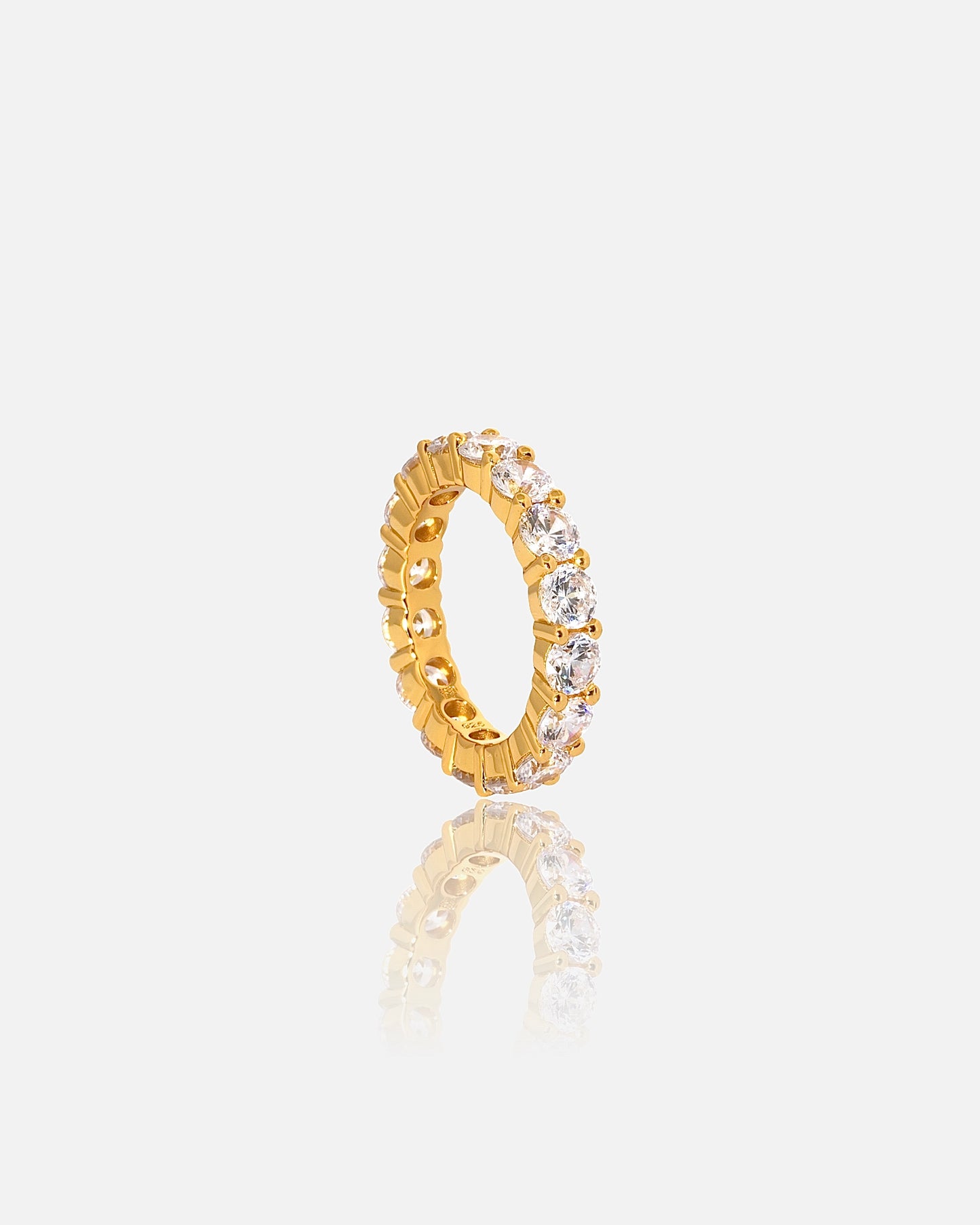 5mm Tennis Ring - Gold